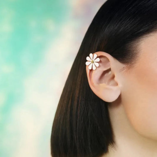 "Luna Rosa Joyería - Ear Cuff 'Margarita Encantada'"